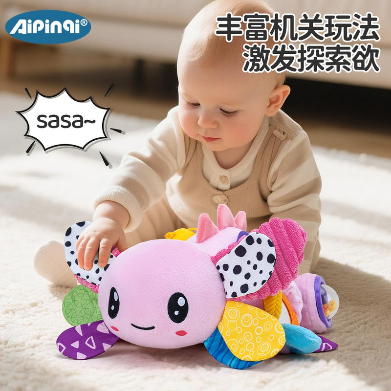 Aipinqi's New Salamander Early Education Toy, a Large Educational Toy That Can Be Chewed by Babies to Train Fine Hand Movements