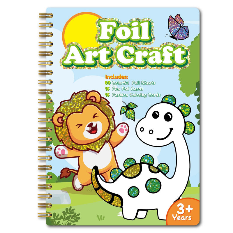Cross-border Magic Art Painting Astronaut Children's Manual Transfer diy Colorful Shiny Magic Art Sticker