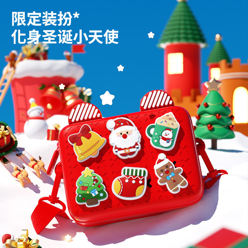 Rabbit children's cute men's and women's small bag messenger bag single and double shoulder backpack cartoon baby kindergarten holiday gift