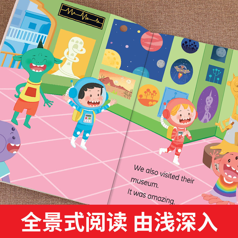 Video Teaching Third Grade English Picture Book Graded Reading First and Second Grade Fourth, Fifth and Sixth Grade Teachers Recommend Pure