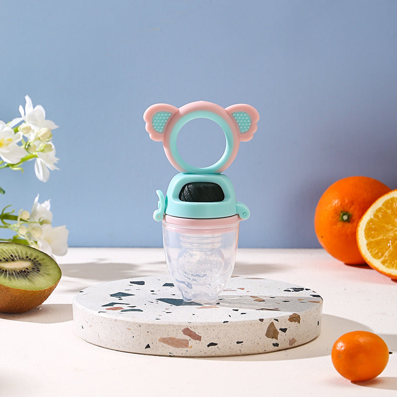 Baby push bite fruit and vegetable juice baby eat fruit push food supplement bite bag wholesale