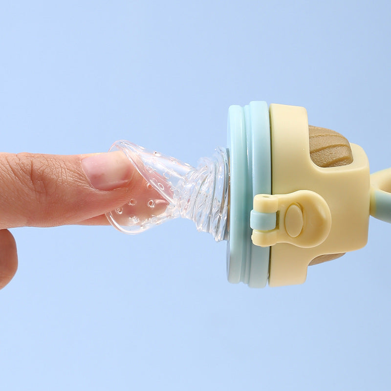 Baby push bite fruit and vegetable juice baby eat fruit push food supplement bite bag wholesale