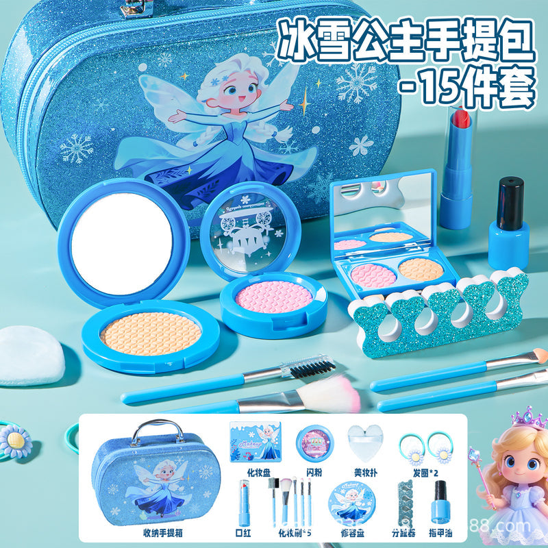 Children's Simulated Cosmetics Toys for Girls, Dress-Up and Pretend Play Accessories, Beauty Princess Set Gifts, Cross-Border