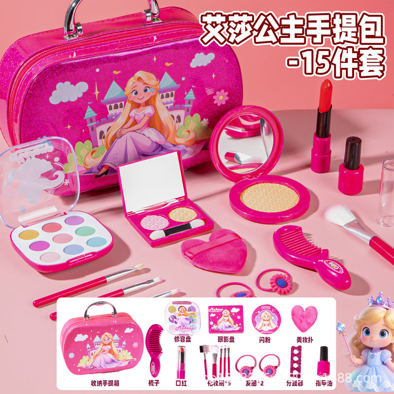 Children's Simulated Cosmetics Toys for Girls, Dress-Up and Pretend Play Accessories, Beauty Princess Set Gifts, Cross-Border