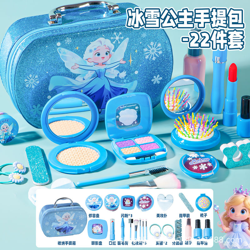 Children's Simulated Cosmetics Toys for Girls, Dress-Up and Pretend Play Accessories, Beauty Princess Set Gifts, Cross-Border