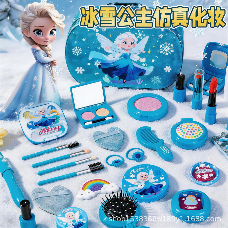 Children's Simulated Cosmetics Toys for Girls, Dress-Up and Pretend Play Accessories, Beauty Princess Set Gifts, Cross-Border