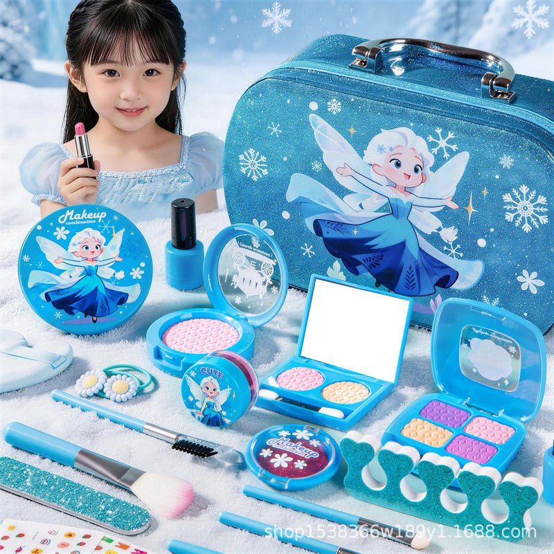 Children's Simulated Cosmetics Toys for Girls, Dress-Up and Pretend Play Accessories, Beauty Princess Set Gifts, Cross-Border
