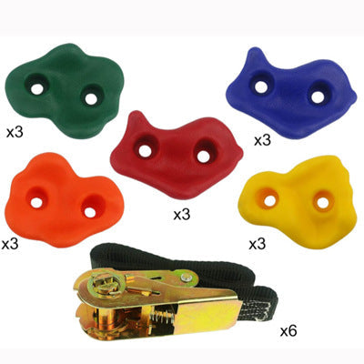 Children's rock climbing sensory sports outdoor amusement facilities climbing stone amusement equipment accessories rock climbing fulcrum cross-border