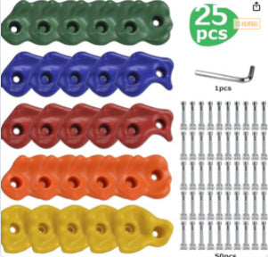 Children's rock climbing sensory sports outdoor amusement facilities climbing stone amusement equipment accessories rock climbing fulcrum cross-border