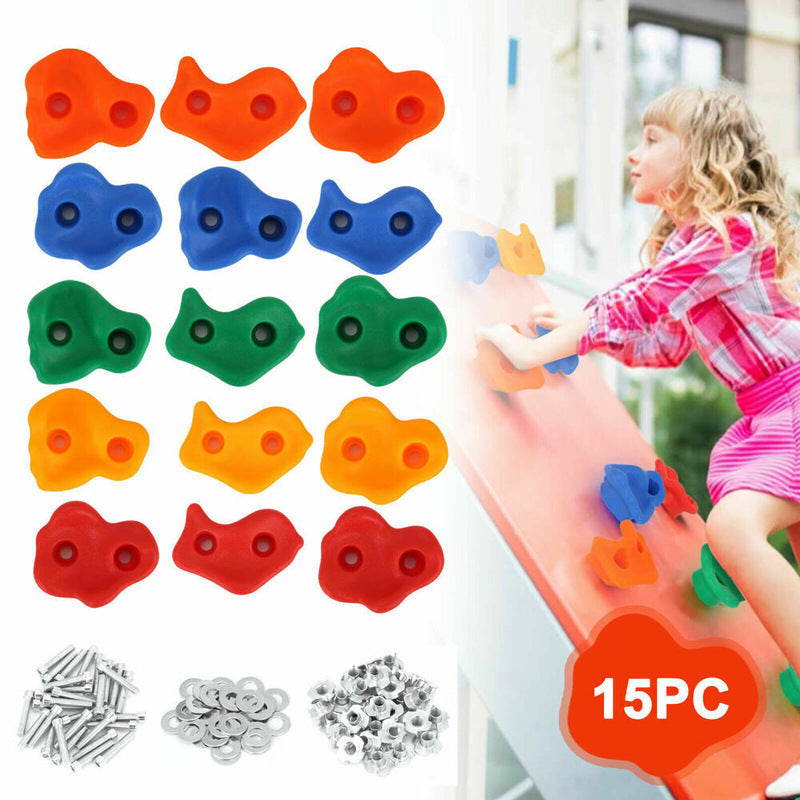 Children's rock climbing sensory sports outdoor amusement facilities climbing stone amusement equipment accessories rock climbing fulcrum cross-border