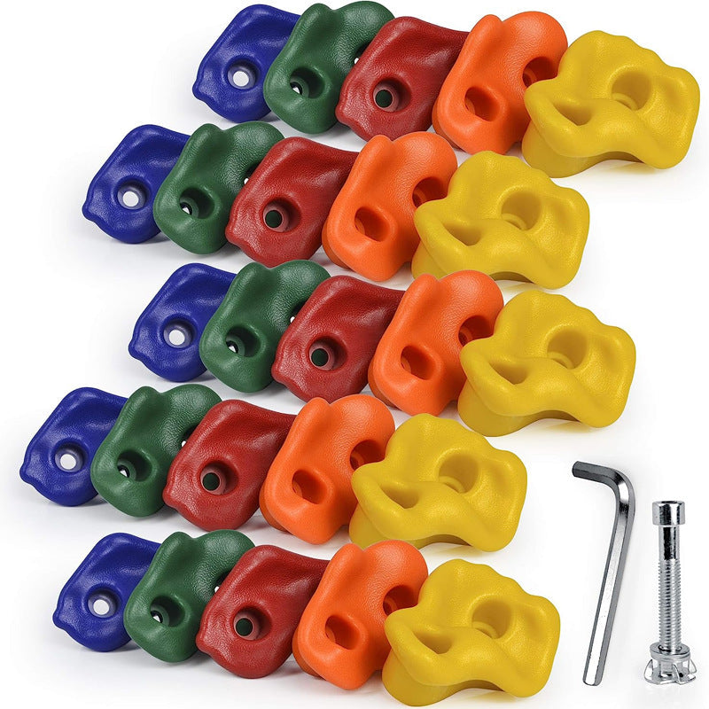 Children's rock climbing sensory sports outdoor amusement facilities climbing stone amusement equipment accessories rock climbing fulcrum cross-border