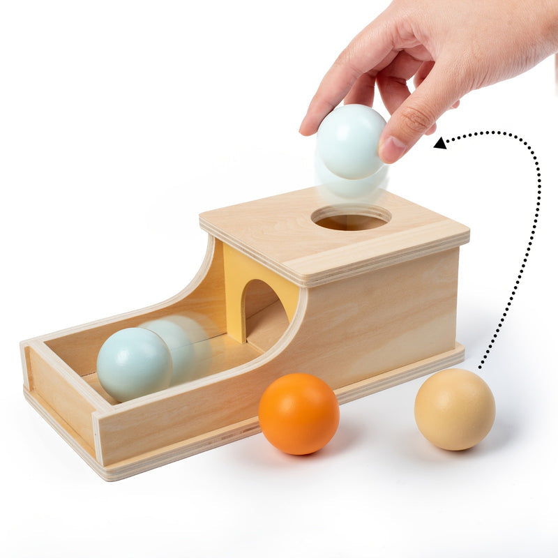 Wooden Children's Toys Montessori Early Education Educational Aids Kindergarten Tools Ball Drawer Target Box Science and Education Toys