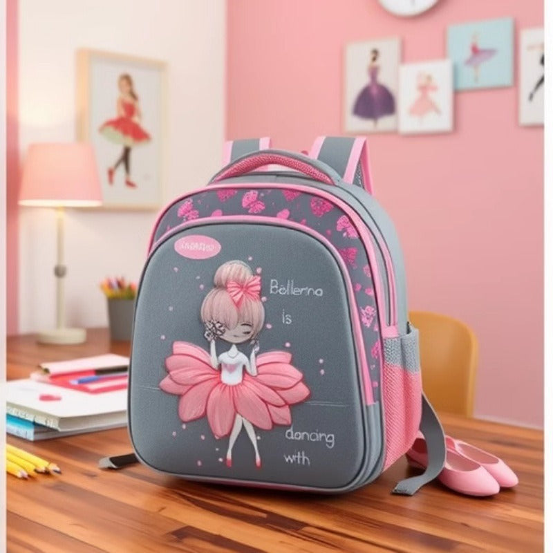 Haainey Kidsren's Primary School Backpack, Fashionable, Breathable, Burden-Reducing, Lightweight 1-4Th Grade Student Backpack