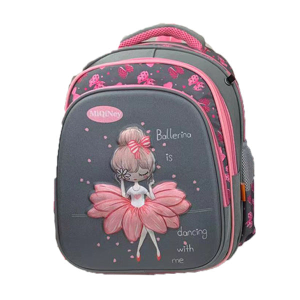Haainey Kidsren's Primary School Backpack, Fashionable, Breathable, Burden-Reducing, Lightweight 1-4Th Grade Student Backpack