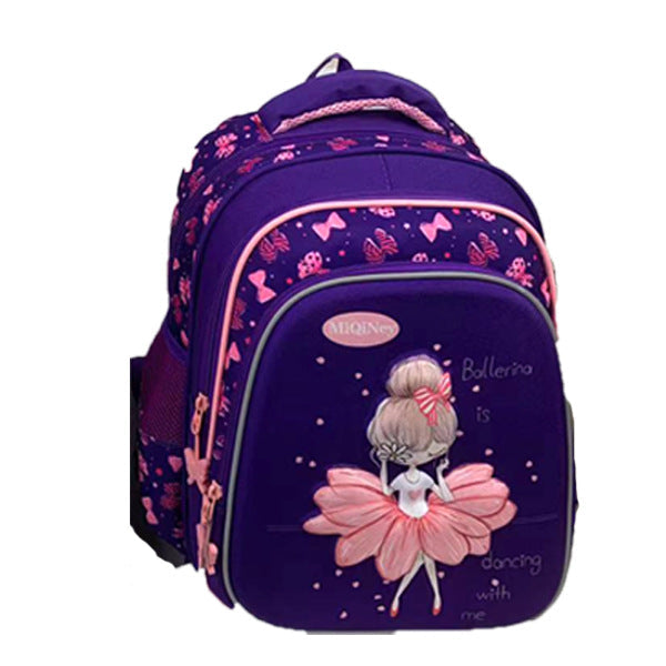Haainey Kidsren's Primary School Backpack, Fashionable, Breathable, Burden-Reducing, Lightweight 1-4Th Grade Student Backpack