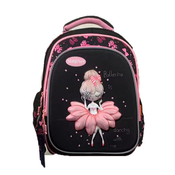 Haainey Kidsren's Primary School Backpack, Fashionable, Breathable, Burden-Reducing, Lightweight 1-4Th Grade Student Backpack