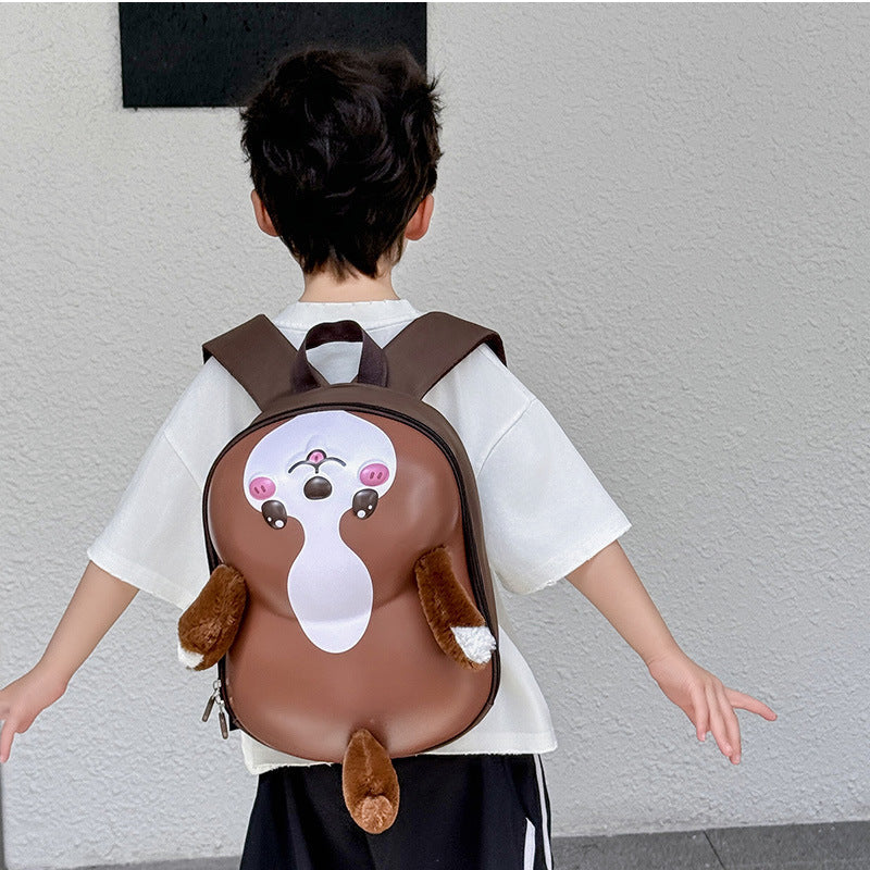 New Cross-Border Unicorn Kindergarten School Bag Eva Small School Bag for Boys and Girls, Lightweight Cartoon Children's Backpack