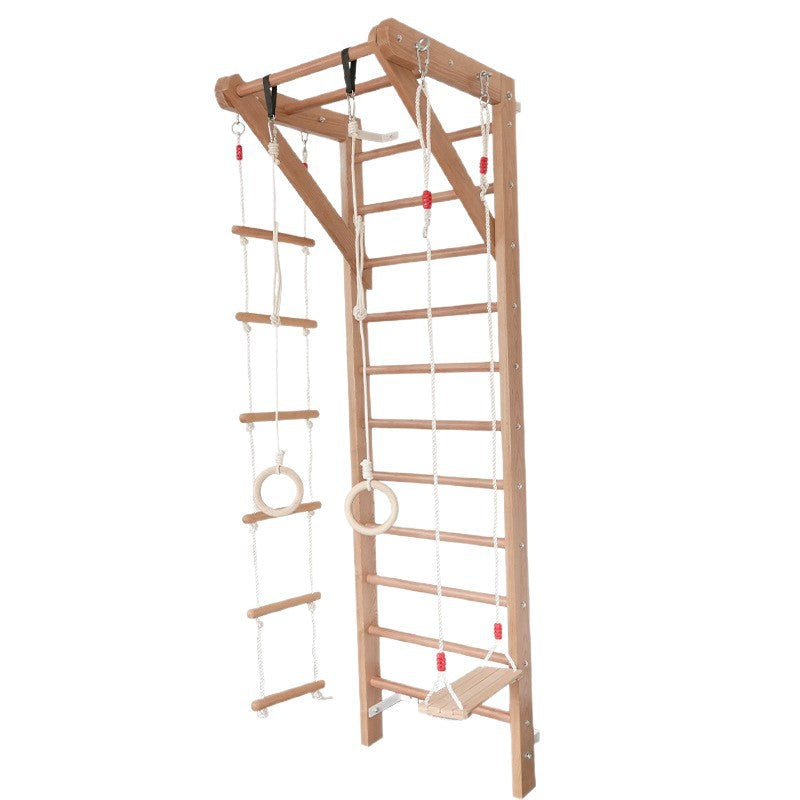 Ripstop Wooden Frame Stretching Equipment, No-Drill Climbing Equipment, Multifunctional Home Fitness Equipment for Pull-Ups and Leg Presses
