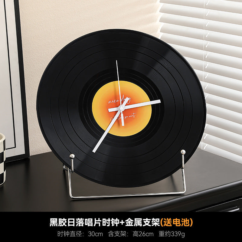 Retro Phonograph Desktop Decoration Advanced Sense Niche Music Box Music Box Living Room Bedroom Nostalgic Home Decoration