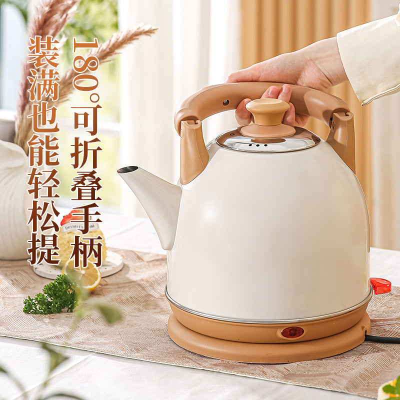 Electric Kettle 304 Stainless Steel Thickened Large Capacity 5L Household Automatic Power-Off Detachable Anti-Dry Burning Electric Kettle