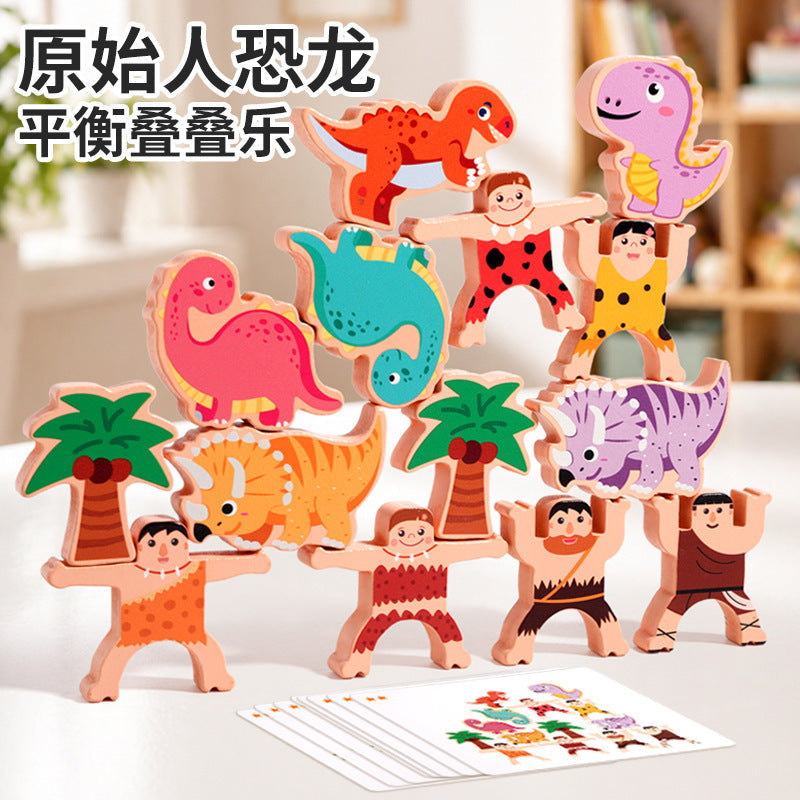 Kids Educational Early Learning Toy Letter 3D Puzzle, Animal Cognition 3D Stacking Puzzle Blocks, Balance Stacking Building Toy (Wholesale)