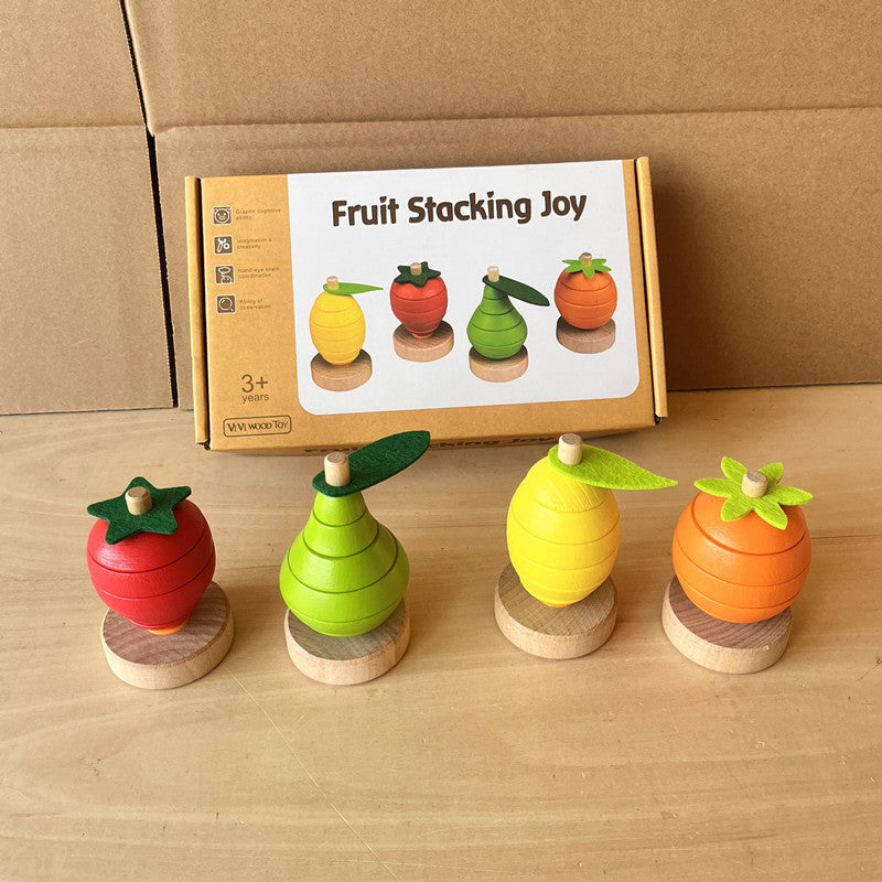 Kids Educational Early Learning Toy Letter 3D Puzzle, Animal Cognition 3D Stacking Puzzle Blocks, Balance Stacking Building Toy (Wholesale)