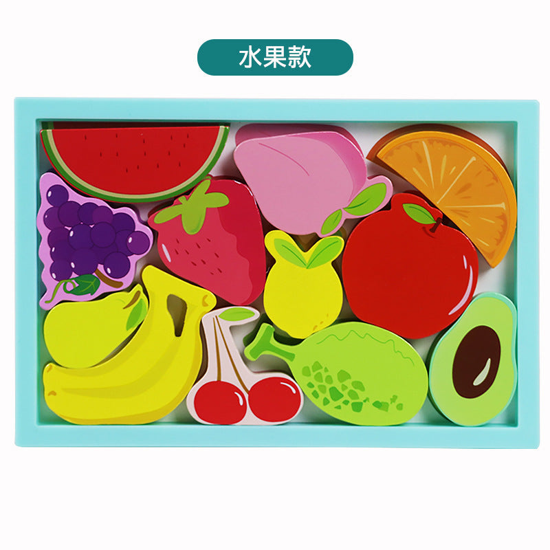 Kids Educational Early Learning Toy Letter 3D Puzzle, Animal Cognition 3D Stacking Puzzle Blocks, Balance Stacking Building Toy (Wholesale)