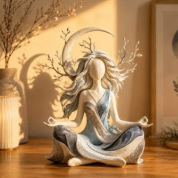 New Cross-Border Inner Harmony Sculptural Figurine Resin Small Statue