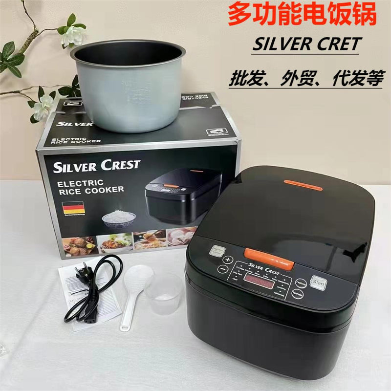 Cross-Border 5Lrice Cooker Rice Cooker Household Smart Rice Cooker Large Capacity Scheduled European and British Regulations
