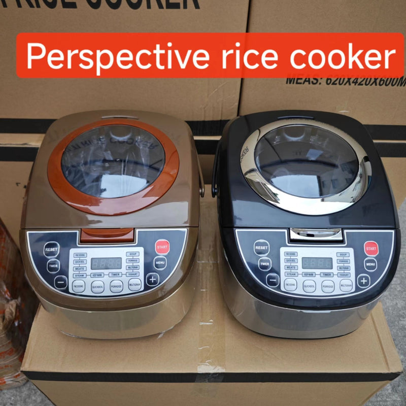 Cross-Border 5Lrice Cooker Rice Cooker Household Smart Rice Cooker Large Capacity Scheduled European and British Regulations