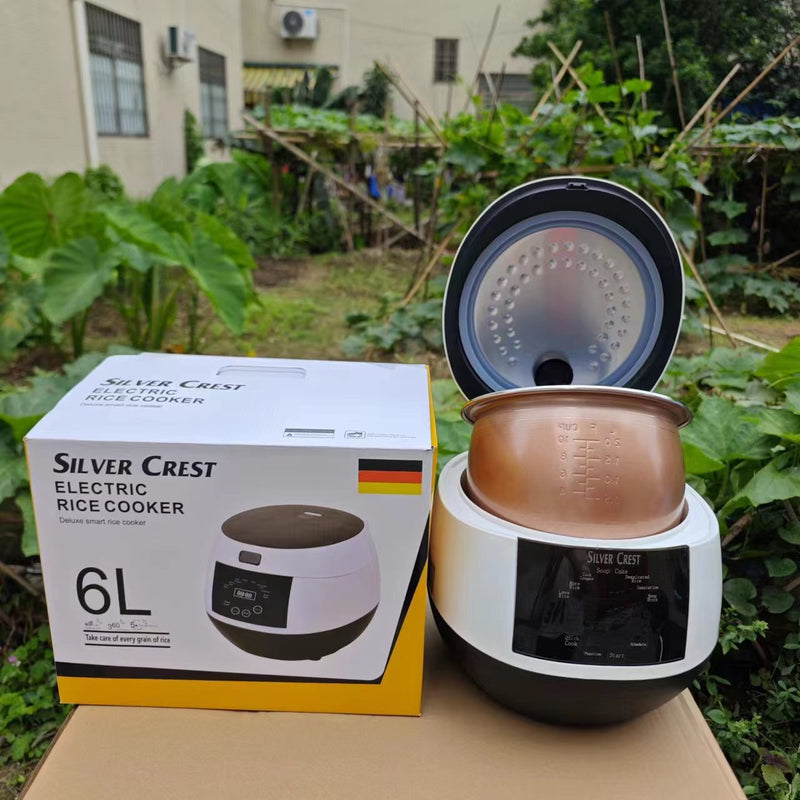 Cross-Border 5Lrice Cooker Rice Cooker Household Smart Rice Cooker Large Capacity Scheduled European and British Regulations