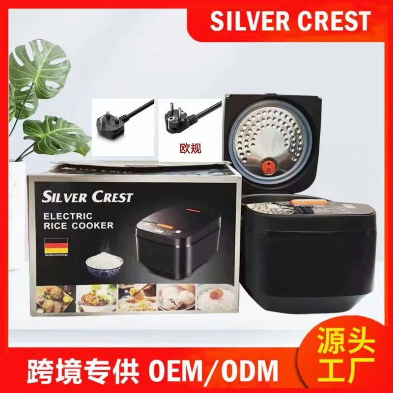 Cross-Border 5Lrice Cooker Rice Cooker Household Smart Rice Cooker Large Capacity Scheduled European and British Regulations