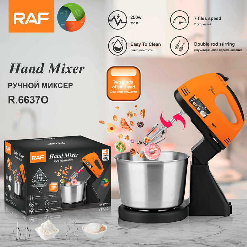 European standard egg beater electric household desktop mini cream egg white and flour mixer cake baking egg beater