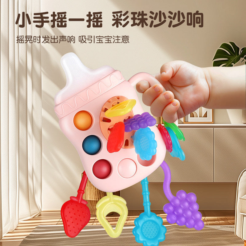 Pull-And-Play Baby Toy for 6 Months and Up, Educational and Chewable, Suitable for 0-1 Year Old Boys and Girls