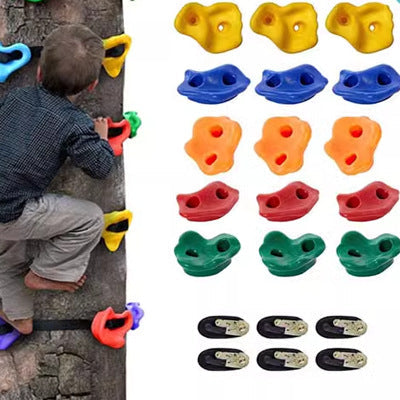 Children's rock climbing sensory sports outdoor amusement facilities climbing stone amusement equipment accessories rock climbing fulcrum cross-border