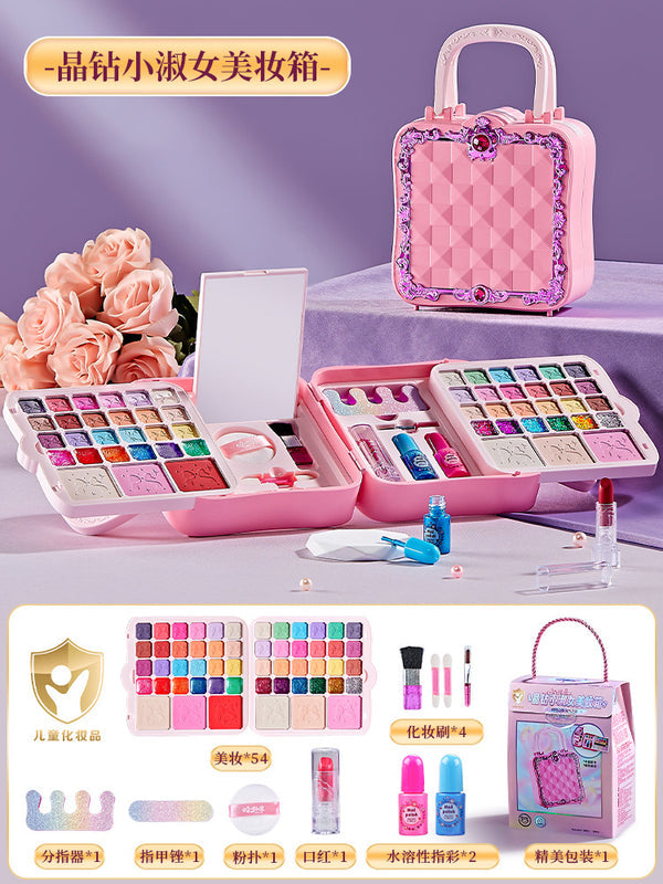 International Kids Makeup Set for Girls, Toy Makeup Kit, Little Princess Makeup Palette, Birthday Gift for Girls