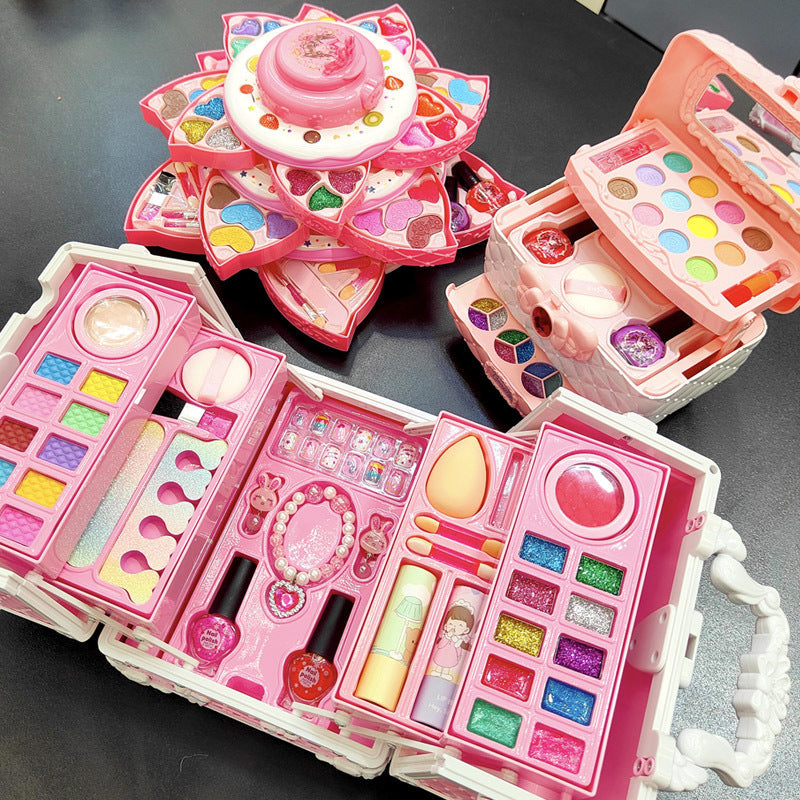 International Kids Makeup Set for Girls, Toy Makeup Kit, Little Princess Makeup Palette, Birthday Gift for Girls