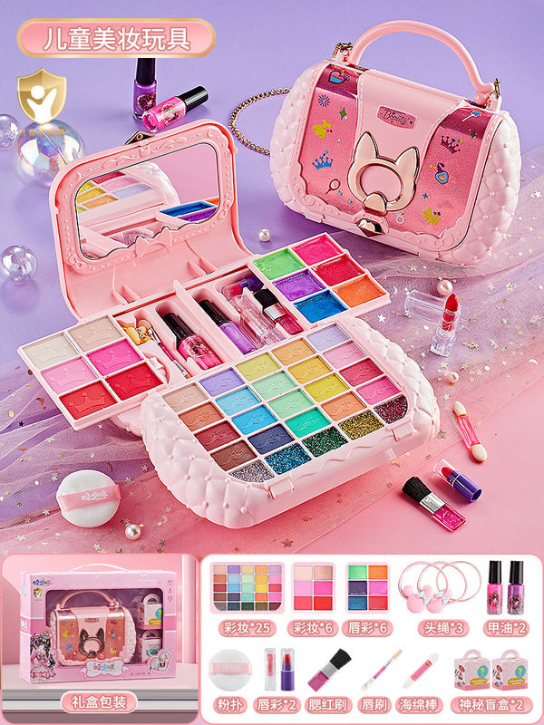 International Kids Makeup Set for Girls, Toy Makeup Kit, Little Princess Makeup Palette, Birthday Gift for Girls