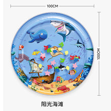 Cross-Border Children's Inflatable Water Mat, Baby Ice Mat, Baby Play Mat, Tummy Time Mat, Inflatable Crawling Mat