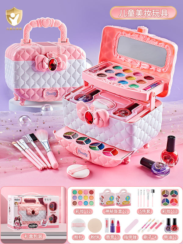 International Kids Makeup Set for Girls, Toy Makeup Kit, Little Princess Makeup Palette, Birthday Gift for Girls