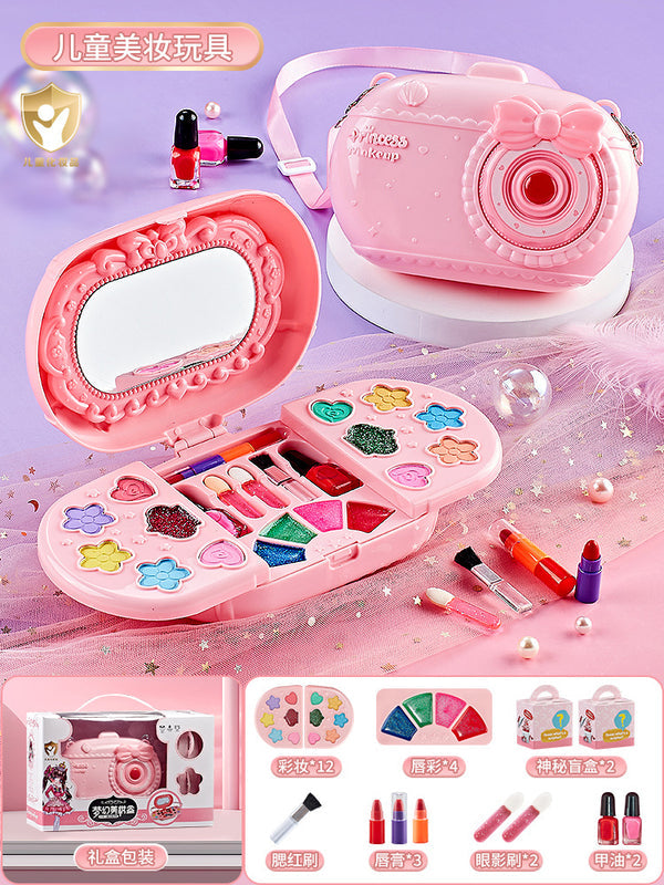 International Kids Makeup Set for Girls, Toy Makeup Kit, Little Princess Makeup Palette, Birthday Gift for Girls