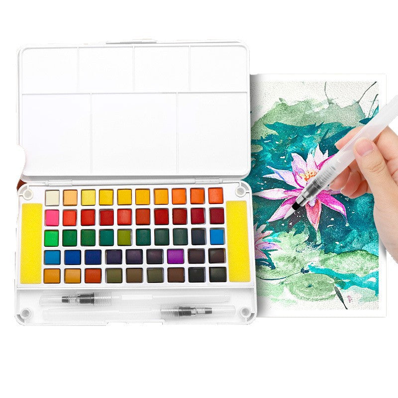 Master 10401 solid watercolor paint DIY art hand painting material washable children's watercolor paint set