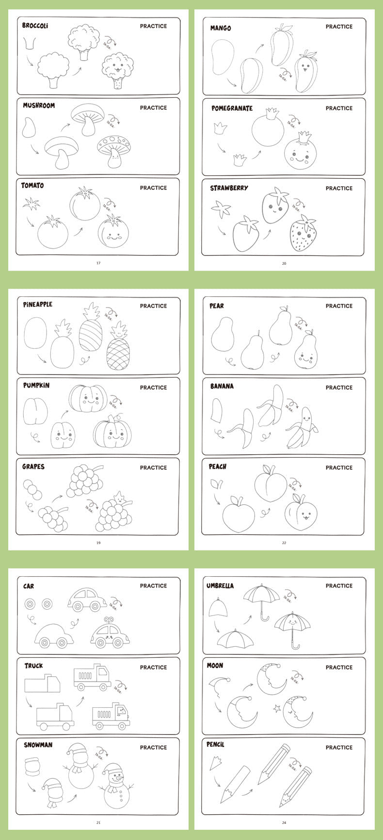 Cross-Border Popular Children's Step-By-Step Drawing Book, Coloring Book, Pattern Breakdown Drawing Book, Teaching You How to Draw, Book Toy