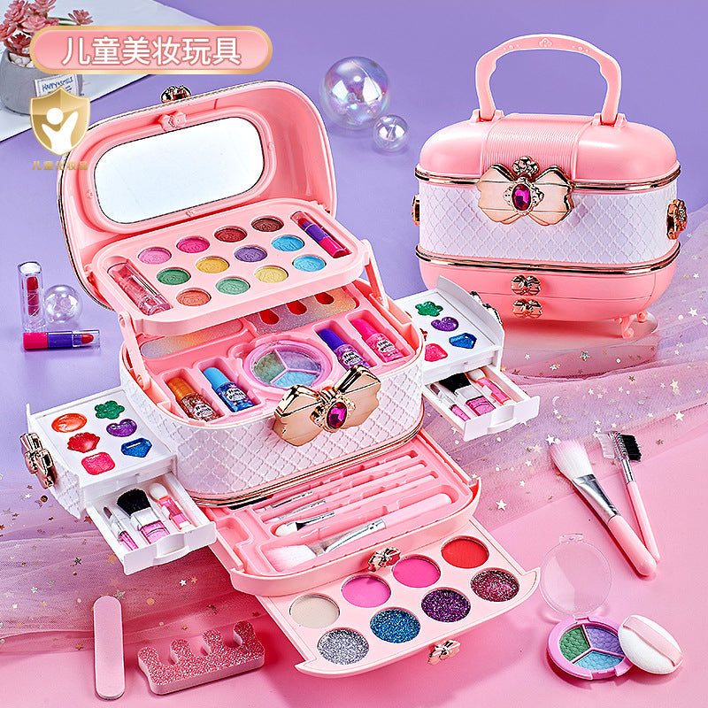 International Kids Makeup Set for Girls, Toy Makeup Kit, Little Princess Makeup Palette, Birthday Gift for Girls