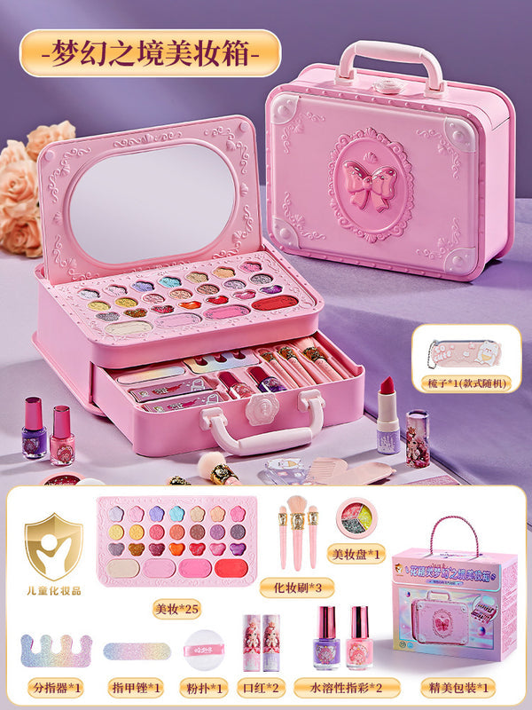 International Kids Makeup Set for Girls, Toy Makeup Kit, Little Princess Makeup Palette, Birthday Gift for Girls