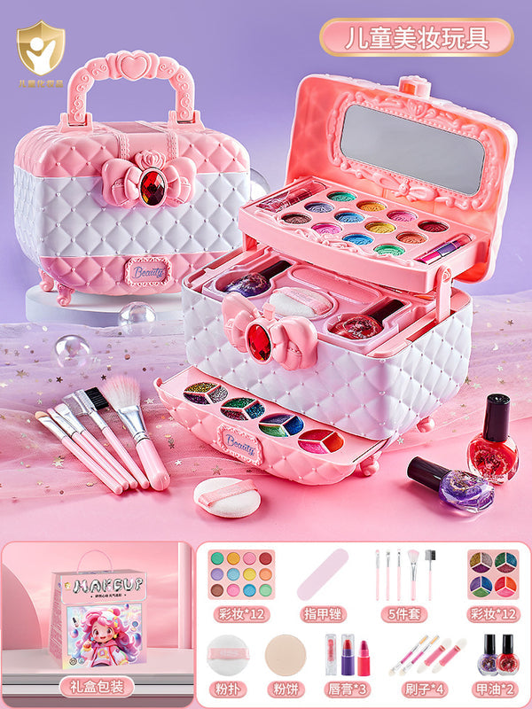 International Kids Makeup Set for Girls, Toy Makeup Kit, Little Princess Makeup Palette, Birthday Gift for Girls