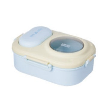Cute Lunch Box for Office Workers, Lunch Box for Students, Compartmentalized Lunch Box, Microwaveable Lunch Box with Cutlery