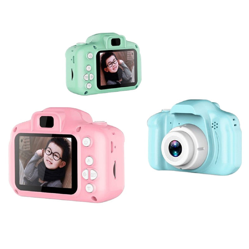 Factory Wholesale Cross-Border Hot-Selling X2 Kidsren's Camera That Can Take Photos and Videos, Fun Kidsren's Camera Toy Gift