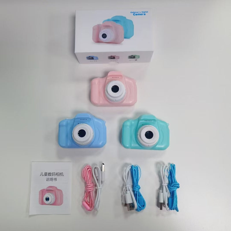 Factory Wholesale Cross-Border Hot-Selling X2 Kidsren's Camera That Can Take Photos and Videos, Fun Kidsren's Camera Toy Gift