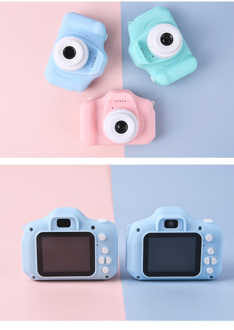 Factory Wholesale Cross-Border Hot-Selling X2 Kidsren's Camera That Can Take Photos and Videos, Fun Kidsren's Camera Toy Gift